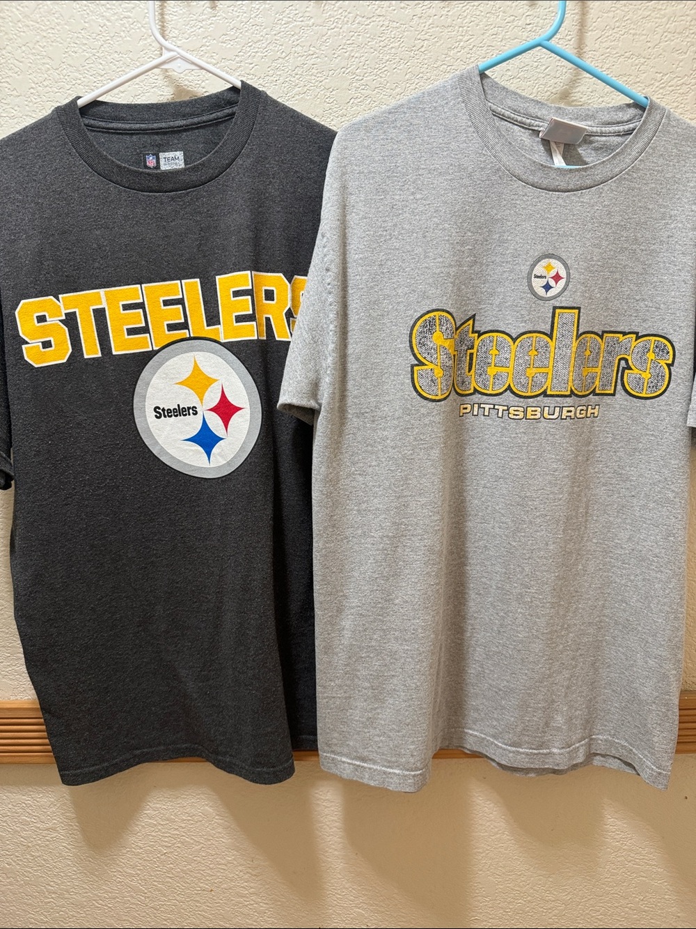 Bundle of 2 Pittsburgh Steelers Size L Tees!